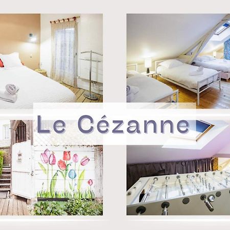 Le Cezanne - Jardin - Parking - Babyfoot - Centre-Ville Troyes Kültér fotó